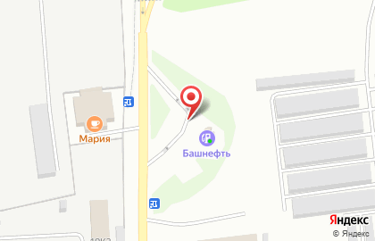 АЗС в Уфе на карте