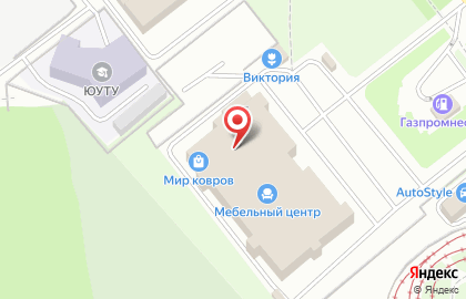 Фирменный салон Выбирай мебель в Курчатовском районе на карте