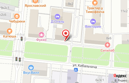 ЭкоКонтроль на Ярославской улице на карте