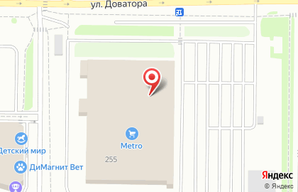 Ростовский филиал Банкомат, Райффайзенбанк на улице Доватора, 255 на карте