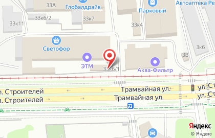 Мебельный салон Аякс в Дзержинском районе на карте