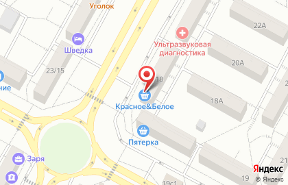 Продовольственный магазин Подсолнух в Центральном районе на карте
