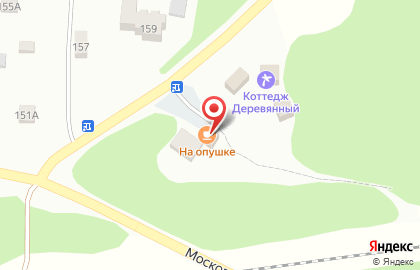 Кафе На опушке на улице Пушкина на карте