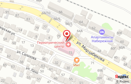 Пункт вакцинации от COVID-19 в Кировском районе на карте