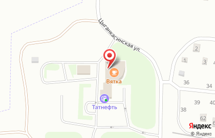 Вятка на карте