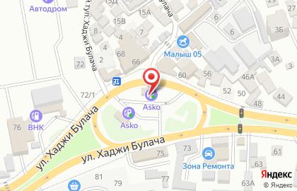 АЗС Asko в Ленинском районе на карте