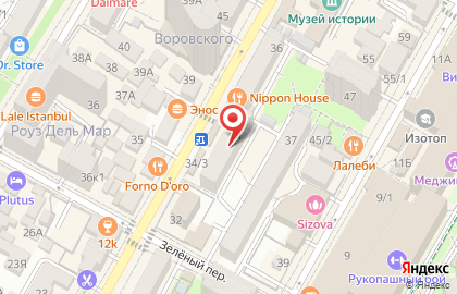 Банкомат Юго-Западный Банк Сбербанка России на улице Воровского, 34 на карте