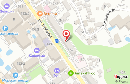 Страховая компания АльфаСтрахование-ОМС в Лазаревском районе на карте
