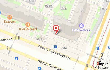 Эми на карте