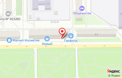 Супермаркет Монетка на улице Салавата Юлаева в Салавате на карте