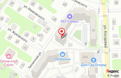 Курносики в Курчатовском районе на карте