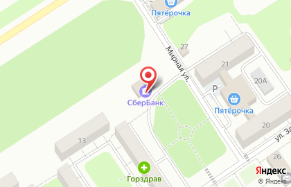 Банкомат, Среднерусский банк Сбербанка России, ОАО, пос. Агрогород Заря Подмосковья на карте