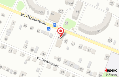 Мини-маркет Глория на улице Пархоменко на карте