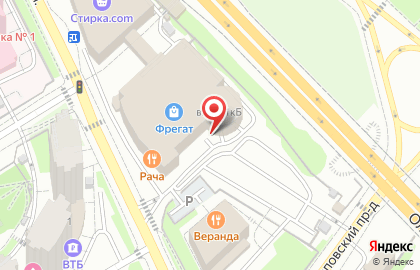 Автокомплекс Бережная Мойка на карте
