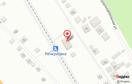 Речкуновка, железнодорожная станция на карте
