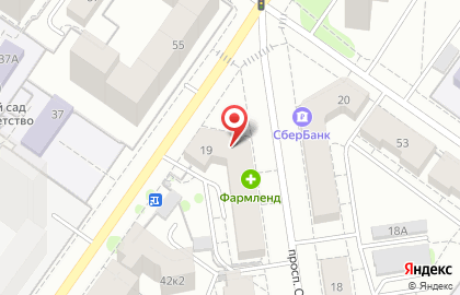Служба заказа товаров аптечного ассортимента Аптека.ру на проспекте Орджоникидзе на карте