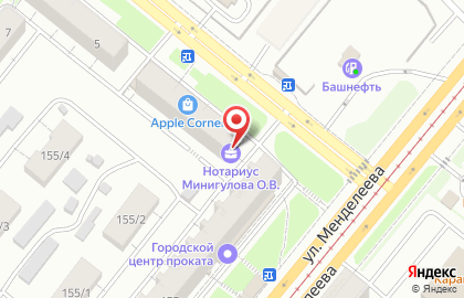 Нотариус Минигулова О.В. на карте