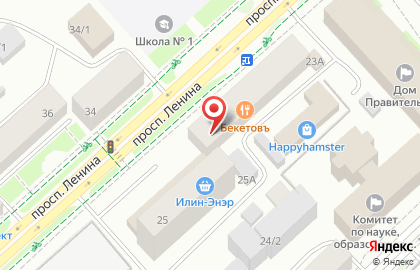 Агентство недвижимости Столица на проспекте Ленина на карте