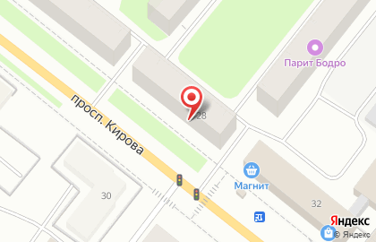 Салон-парикмахерская Камелия на проспекте Кирова на карте