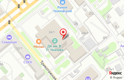 Милан на проспекте Дзержинского на карте