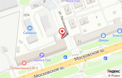 Поликлиника, Городская клиническая больница №39 на Московском шоссе на карте