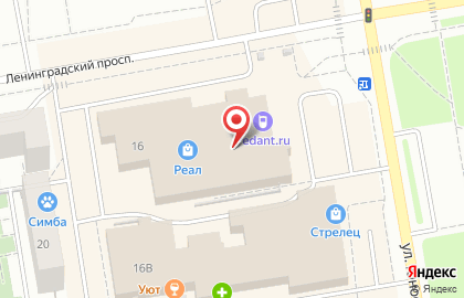 Телекоммуникационная компания МТС на улице Юности на карте