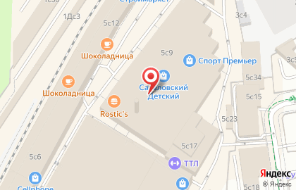 Магазин детского нижнего белья Реконструкция на карте