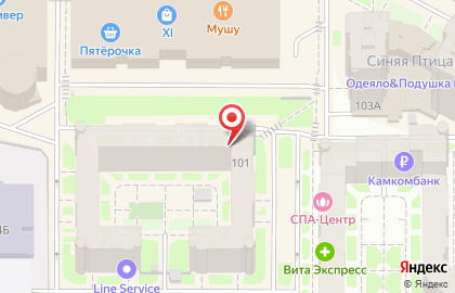 Юридическая компания Справедливость в Ново-Савиновском районе на карте