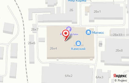 ООО Спецодежда на Камской улице на карте