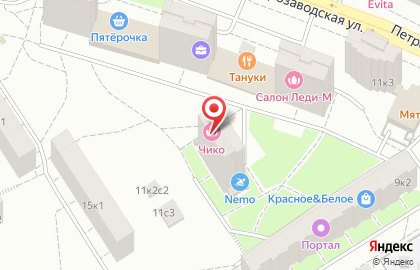 Салон-парикмахерская Элегия на Петрозаводской улице на карте