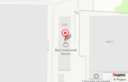 Высоковский бетон на карте