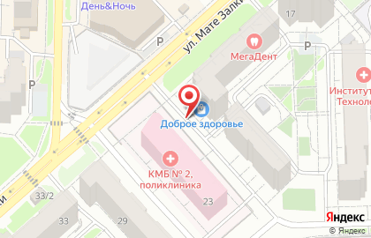 Магазин фруктов и овощей на улице Мате Залки на карте