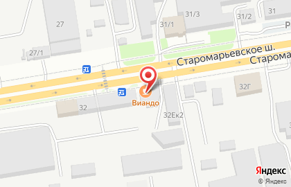 Кафе Виандо на карте