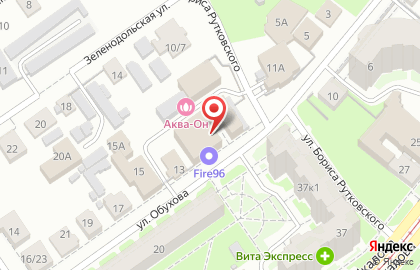 Интернет-магазин Alfa-M на улице Обухова на карте