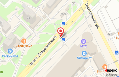 Аудиореклама от РА Медиа-тайм на проспекте Дзержинского на карте
