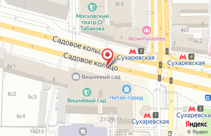 Компьютерный клуб Black Star Gaming Club на Садовой-Сухаревской улице на карте