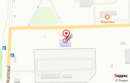 Столовая на Гибридной улице на карте