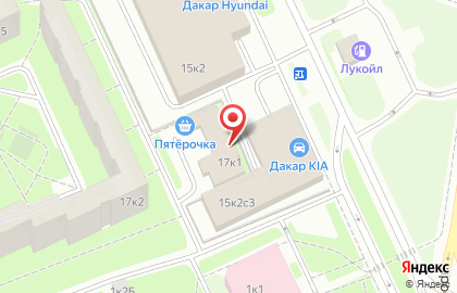 Обряд на улице Кржижановского на карте