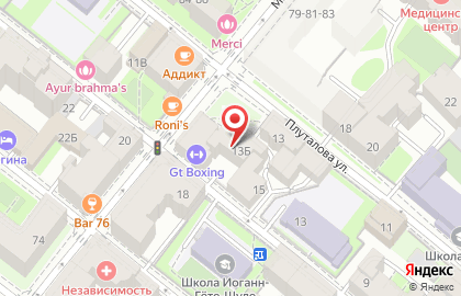 Агентство продажи и бронирования квартир TrendAgent в Петроградском районе на карте