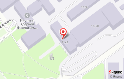 Центр новых медицинских технологий на проспекте Академика Лаврентьева на карте