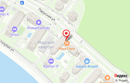 Пиццерия PizzaFisht на карте