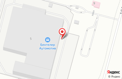 Бентелер Аутомотив на карте