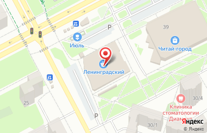 Оператор связи МегаФон на Ленинградском проспекте на карте