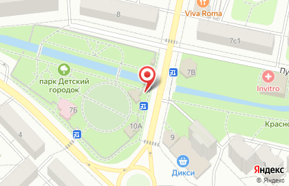 Парк Детский городок на карте