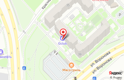 Клининговая компания Охотники за грязью на Краснодарской улице на карте