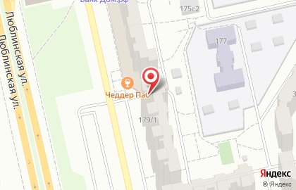 ЗАО Банкомат, Банк Русский Стандарт на Люблинской улице на карте