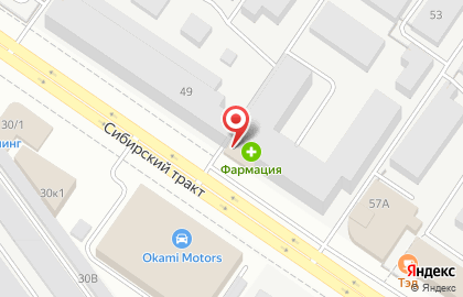 Фармация в Екатеринбурге на карте