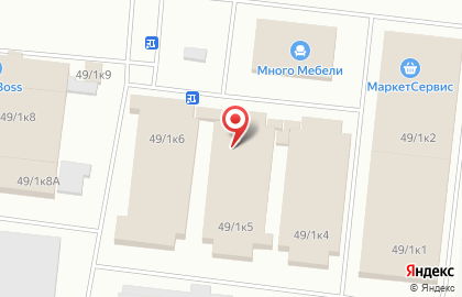 Торговая компания Акватекс на площади Сибиряков-Гвардейцев на карте