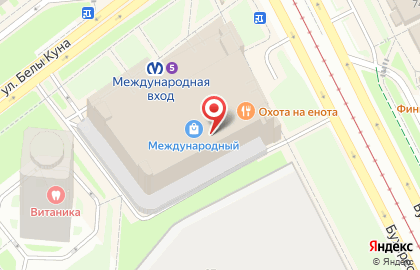 Студия дизайна Мистер бант в Фрунзенском районе на карте