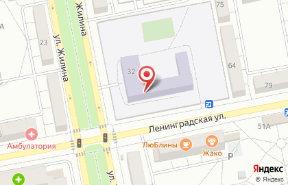 KWON на улице Жилина на карте
